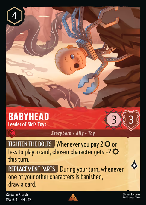 Babyhead - Leader of Sid's Toys 119/204