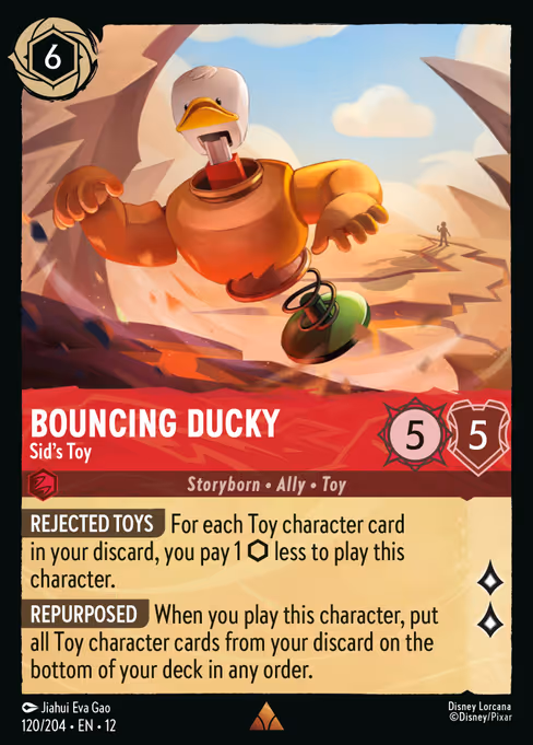 Bouncing Ducky - Sid's Toy 120/204