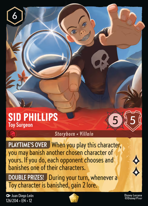 Sid Phillips - Toy Surgeon 126/204