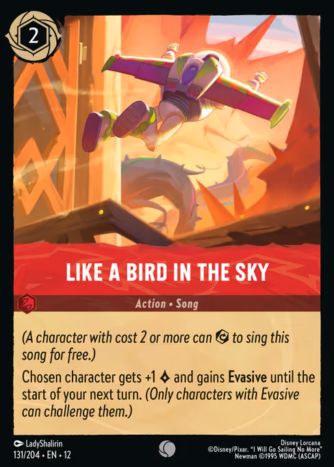 Like A Bird In the Sky 131/204