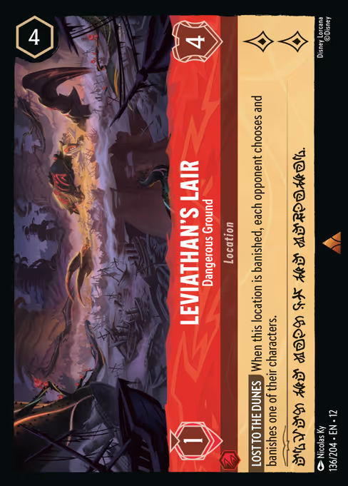 Leviathan's Lair - Dangerous Ground 136/204
