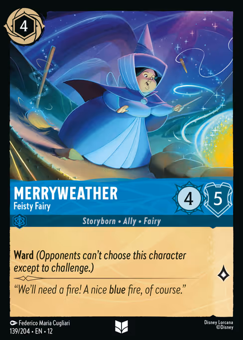 Merryweather - Feisty Fairy 139/204