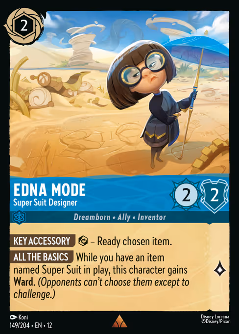 Edna Mode - Super Suit Designer 149/204