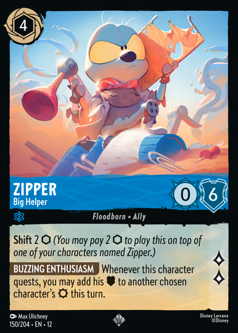 Zipper - Big Helper 150/204