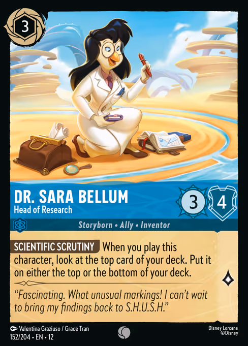 Dr. Sara Bellum - Head of Research 152/204