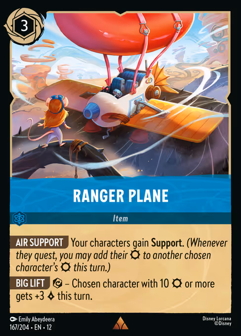 Ranger Plane 167/204