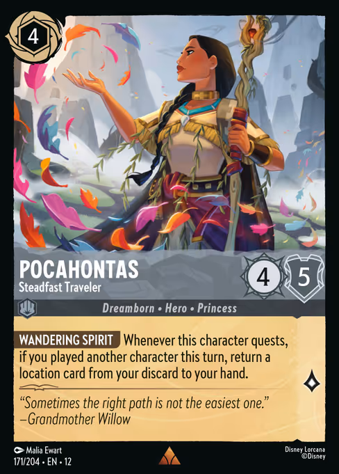 Pocahontas - Steadfast Traveler 171/204
