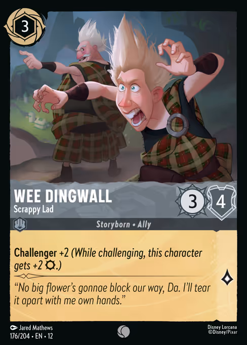Wee Dingwall - Scrappy Lad 176/204