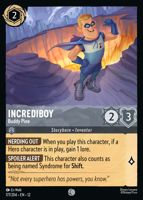 Incrediboy - Buddy Pine 177/204