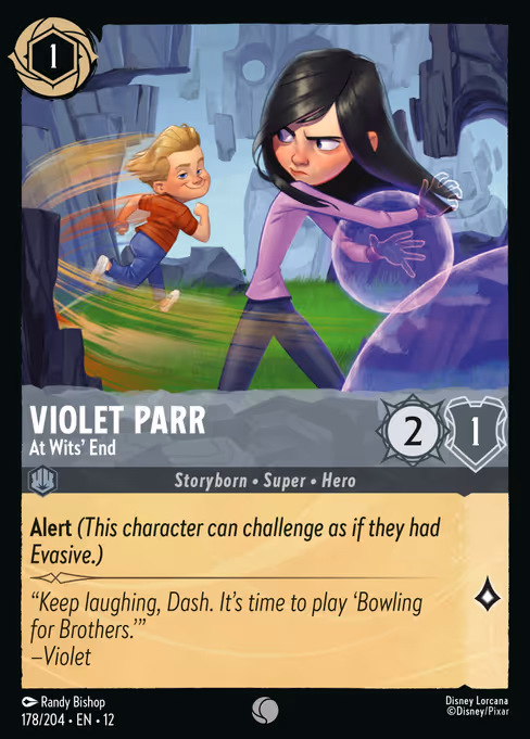 Violet Parr - At Wits' End 178/204