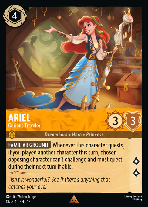 Ariel - Curious Traveler 18/204