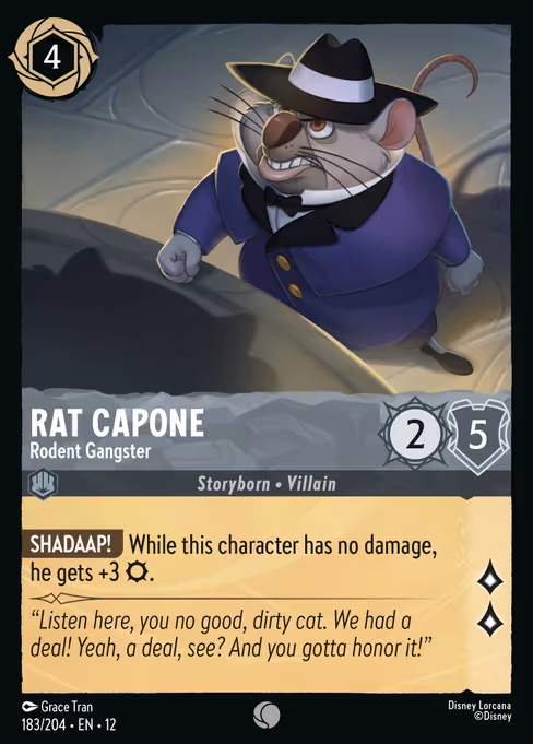 Rat Capone - Rodent Gangster 183/204