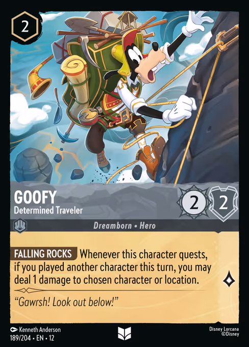 Goofy - Determined Traveler 189/204