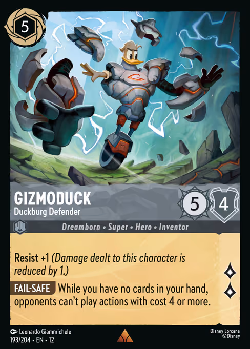 Gizmoduck - Duckburg Defender 193/204