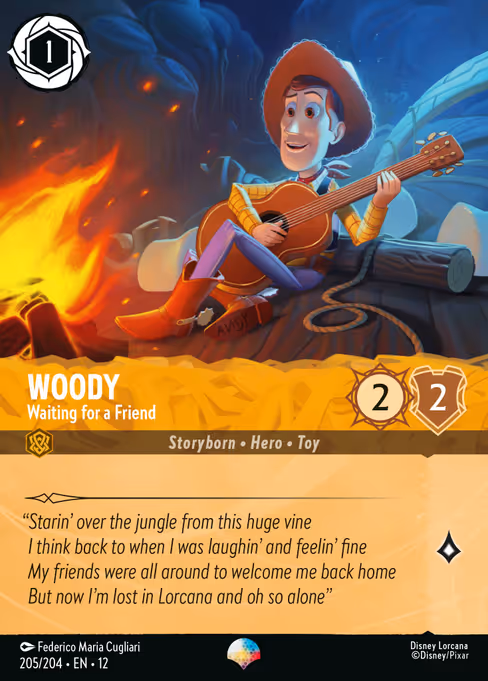 Woody - Waiting for a Friend 205/204