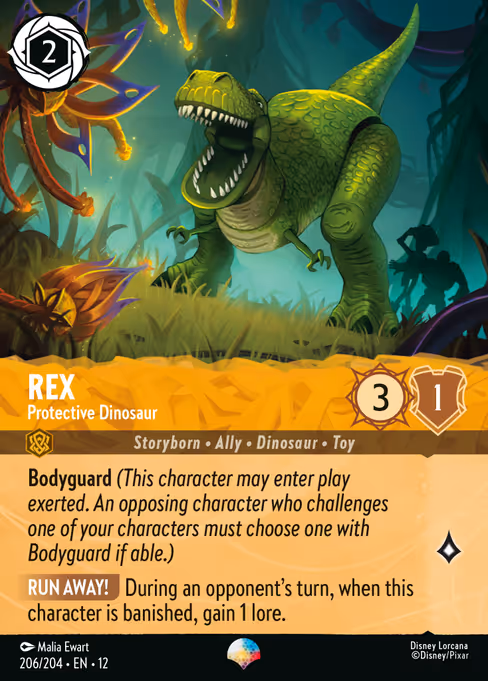 Rex - Protective Dinosaur 206/204