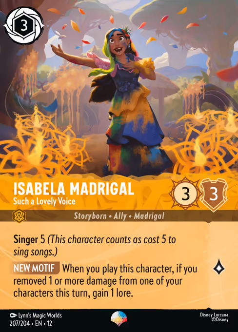 Isabela Madrigal - Such a Lovely Voice 207/204