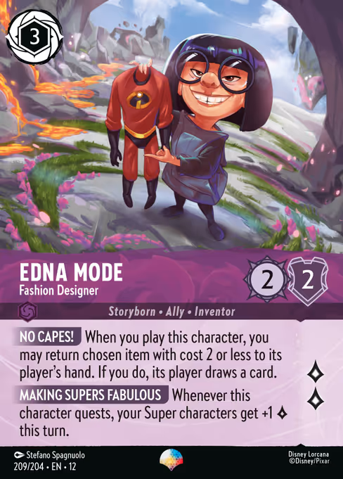 Edna Mode - Fashion Designer 209/204