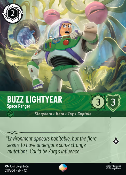 Buzz Lightyear - Space Ranger 211/204