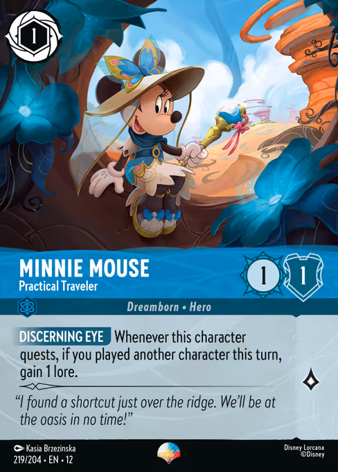 Minnie Mouse - Practical Traveler 219/204