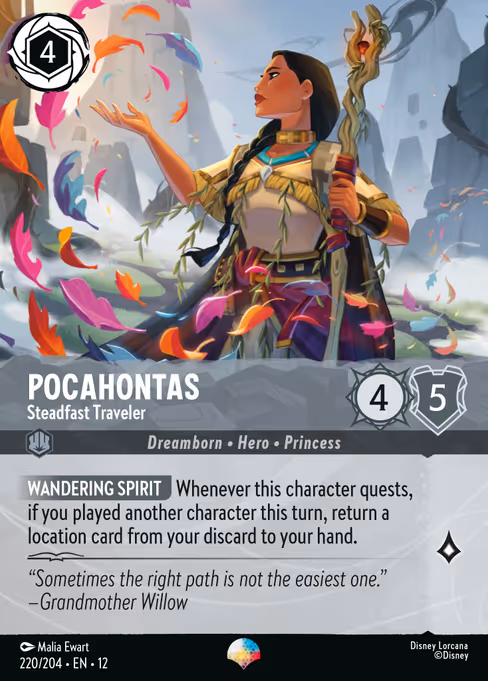 Pocahontas - Steadfast Traveler 220/204