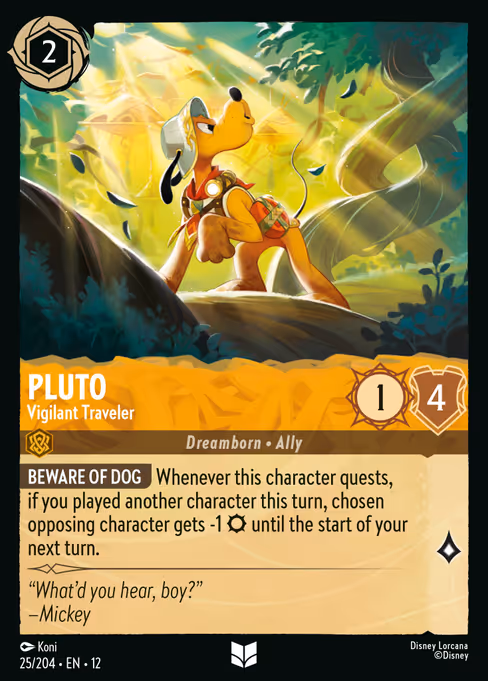 Pluto - Vigilant Traveler 25/204