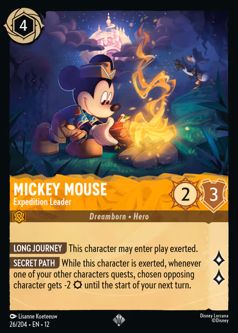 Mickey Mouse - Expedition Leader 26/204