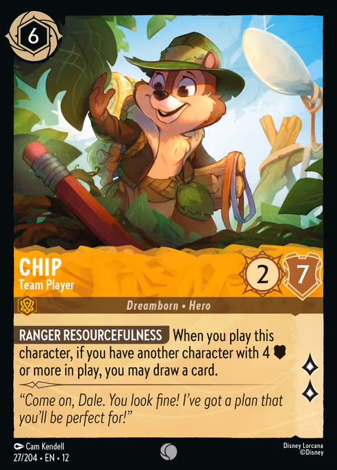 Chip - Team Player 27/204