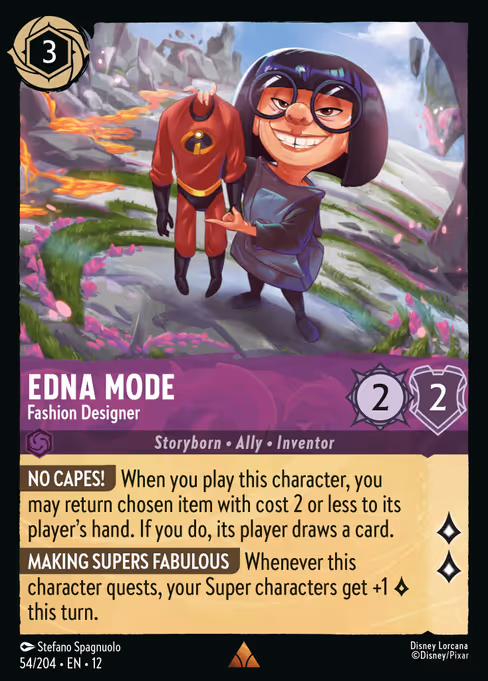 Edna Mode - Fashion Designer 54/204