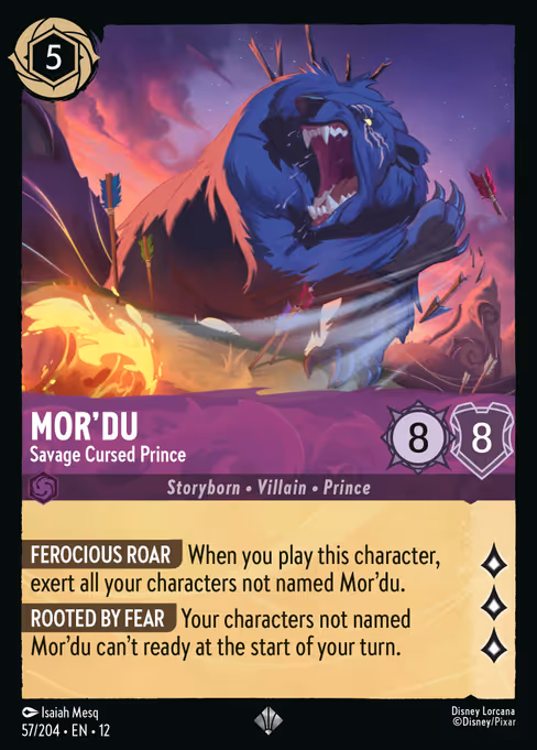 Mor'du - Savage Cursed Prince 57/204