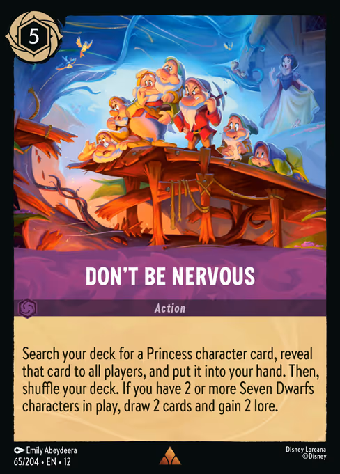 Don't Be Nervous 65/204