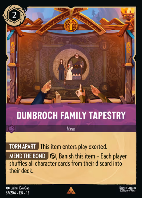 DunBroch Family Tapestry 67/204