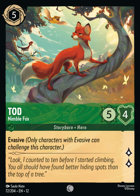 Tod - Nimble Fox 72/204