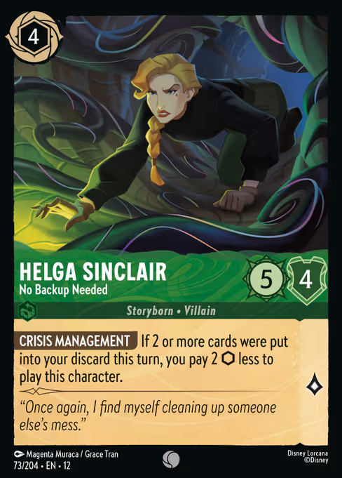 Helga Sinclair - No Backup Needed 73/204
