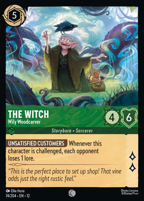 The Witch - Wily Woodcarver 74/204