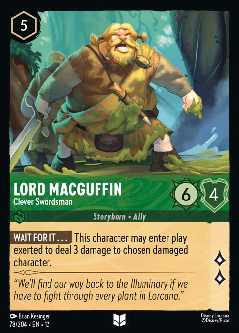 Lord MacGuffin - Clever Swordsman 78/204