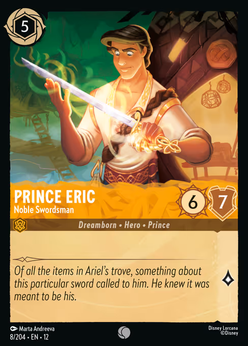 Prince Eric - Noble Swordsman 8/204