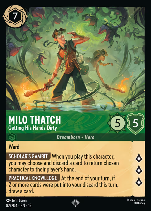 Milo Thatch - Getting His Hands Dirty 82/204