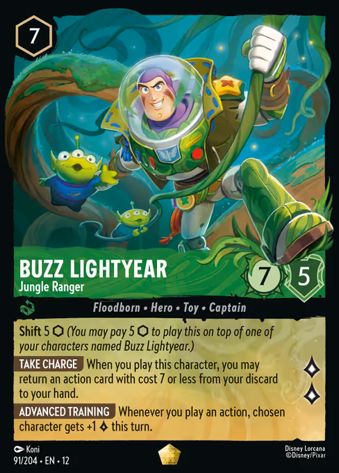 Buzz Lightyear - Jungle Ranger 91/204