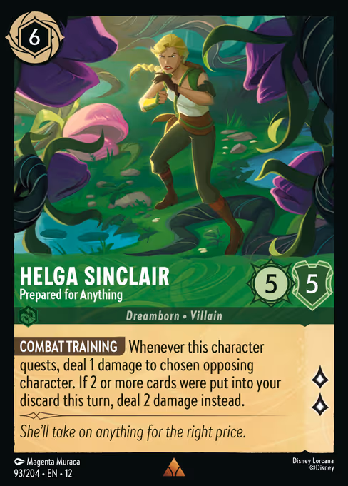 Helga Sinclair - Prepared for Anything 93/204