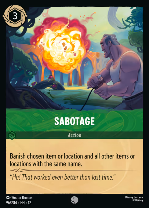 Sabotage 96/204