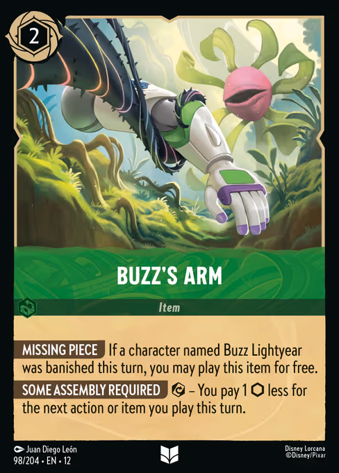 Buzz's Arm 98/204