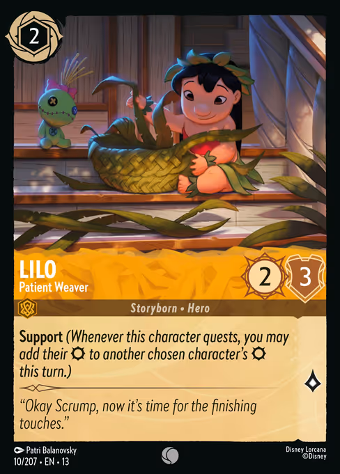 Lilo - Patient Weaver 10/207