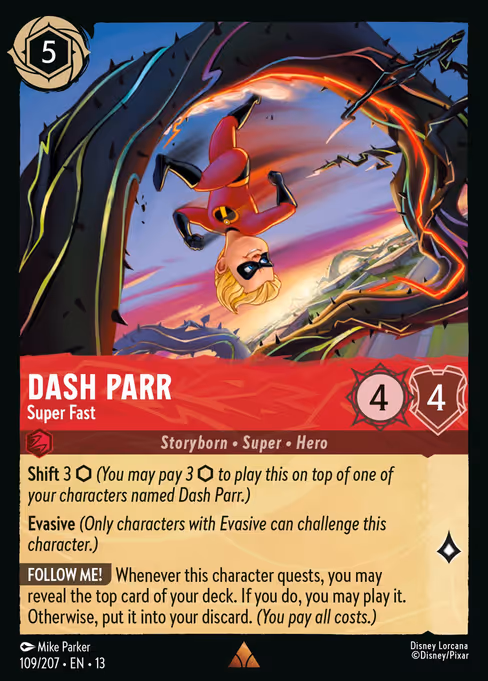 Dash Parr - Super Fast 109/207