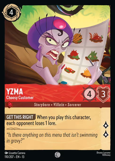 Yzma - Choosy Customer 110/207
