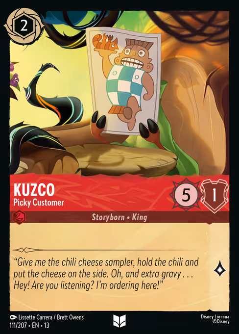 Kuzco - Picky Customer 111/207