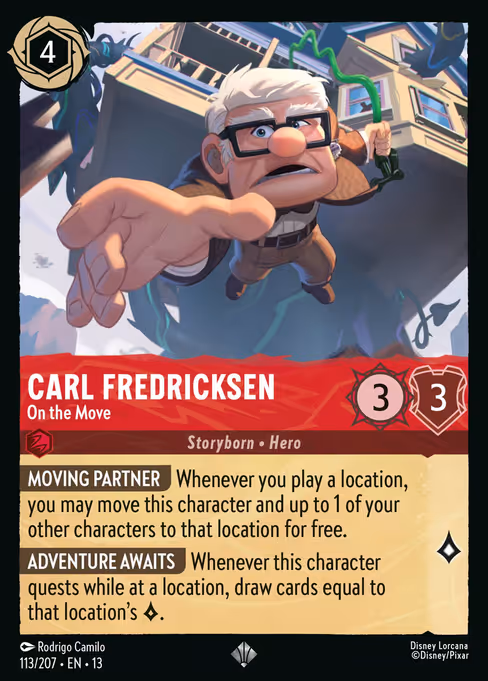 Carl Fredricksen - On the Move 113/207