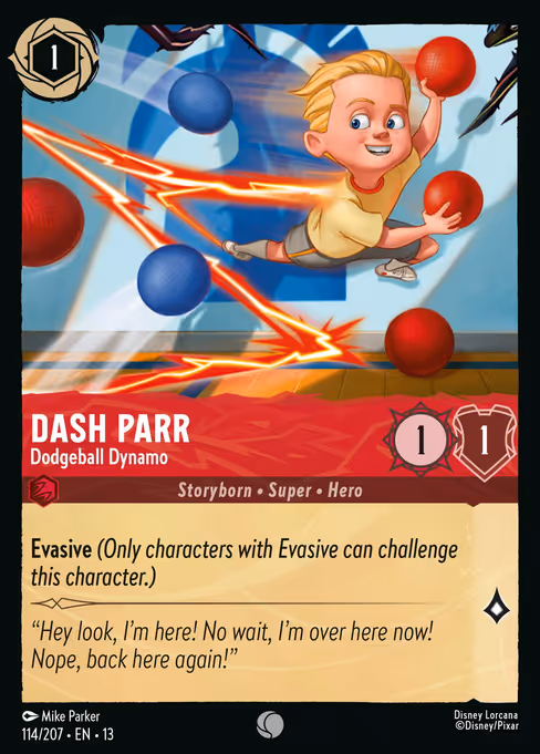 Dash Parr - Dodgeball Dynamo 114/207