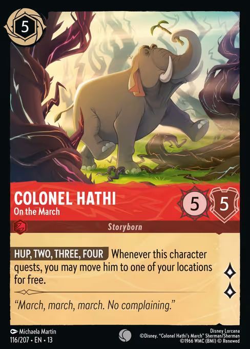 Colonel Hathi - On the March 116/207