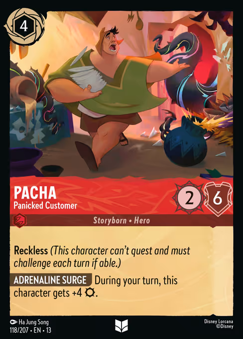 Pacha - Panicked Customer 118/207